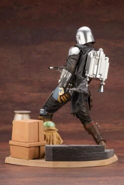 KOTOBUKIYA Star Wars Mandalorian ArtFx 1/7 Mandalorian & The Child 26cm -Modèles Figurines Boutique x ktosw178 d