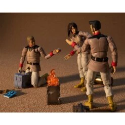 MEGAHOUSE MOBILE SUIT GUNDAM PACK 3 FIGURINES G.M.G. EARTH FEDERATION ARMY SOLDIERS 10 CM -Modèles Figurines Boutique x meho830563 g