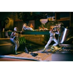 MEGAHOUSE MOBILE SUIT GUNDAM PACK 3 FIGURINES G.M.G. EARTH FEDERATION ARMY SOLDIERS 10 CM -Modèles Figurines Boutique x meho830563 h