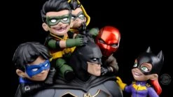 QMX DC COMICS DIORAMA Q-MASTER BATMAN - FAMILY 39 CM -Modèles Figurines Boutique x qmxdcc 1000 g