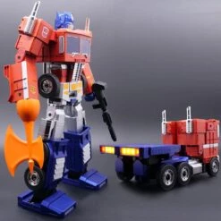 ROBOSEN TRANSFORMERS ROBOT AUTO-TRANSFORMABLE INTERACTIF OPTIMUS PRIME 48 CM *ANGLAIS* -Modèles Figurines Boutique x rbsn qtz 40 t 01 e