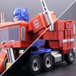 ROBOSEN TRANSFORMERS ROBOT AUTO-TRANSFORMABLE INTERACTIF OPTIMUS PRIME 48 CM *ANGLAIS* -Modèles Figurines Boutique x rbsn qtz 40 t 01 f