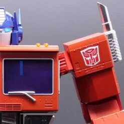 ROBOSEN TRANSFORMERS ROBOT AUTO-TRANSFORMABLE INTERACTIF OPTIMUS PRIME 48 CM *ANGLAIS* -Modèles Figurines Boutique x rbsn qtz 40 t 01 h