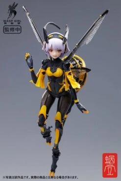 GN PROJECT FIGURINE 1/12 BEE-03W WASP GIRL BUN CHAN 17 CM -Modèles Figurines Boutique x sns50191 g