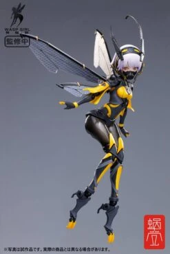 GN PROJECT FIGURINE 1/12 BEE-03W WASP GIRL BUN CHAN 17 CM -Modèles Figurines Boutique x sns50191 i